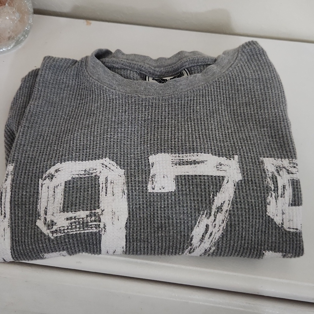 Avirex 1975 Crewneck Sweater Cotton Blend blokecore Bikercore Medium y2k - Picture 7 of 7
